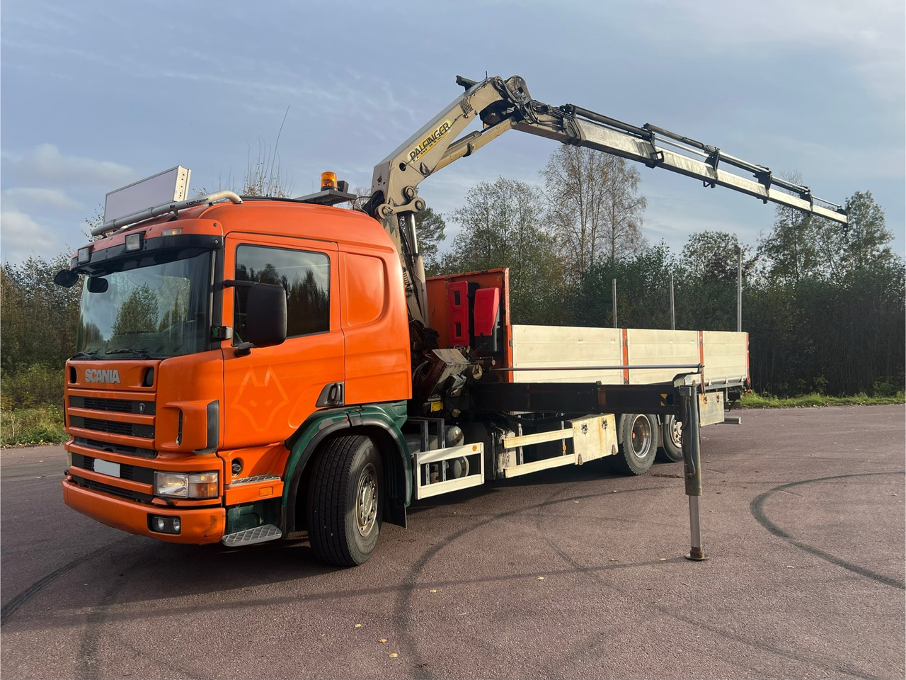Scania P114GB6X2*4NB380 - Φορτηγό με γερανό: φωτογραφία 1 Scania P114GB6X2*4NB380 - Φορτηγό με γερανό: φωτογραφία 1