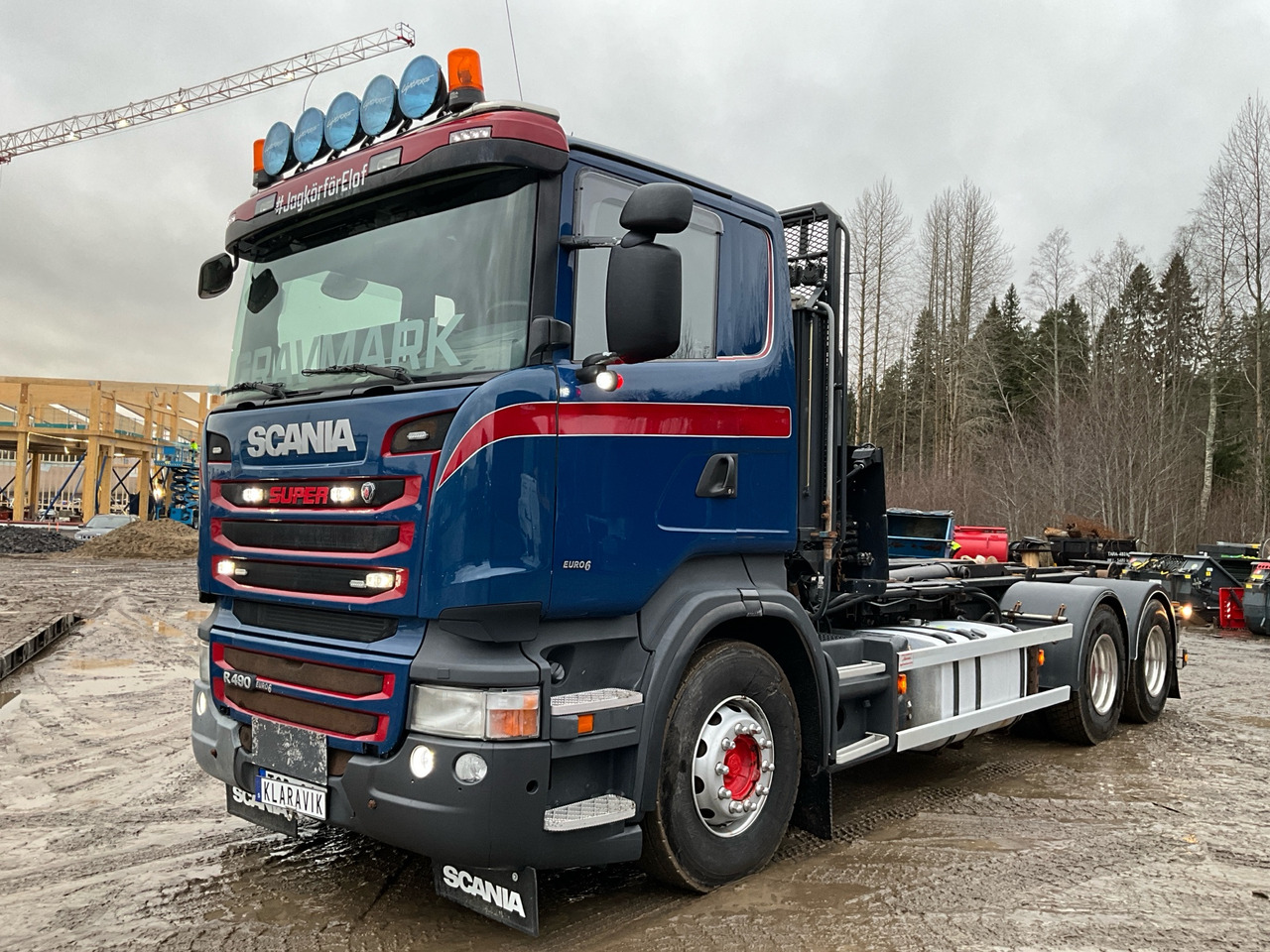 Scania R490 - Φορτηγό φόρτωσης γάντζου: φωτογραφία 1 Scania R490 - Φορτηγό φόρτωσης γάντζου: φωτογραφία 1