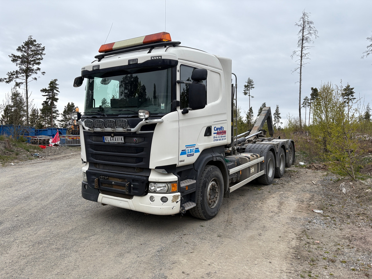 Scania R520 - Φορτηγό φόρτωσης γάντζου: φωτογραφία 1 Scania R520 - Φορτηγό φόρτωσης γάντζου: φωτογραφία 1