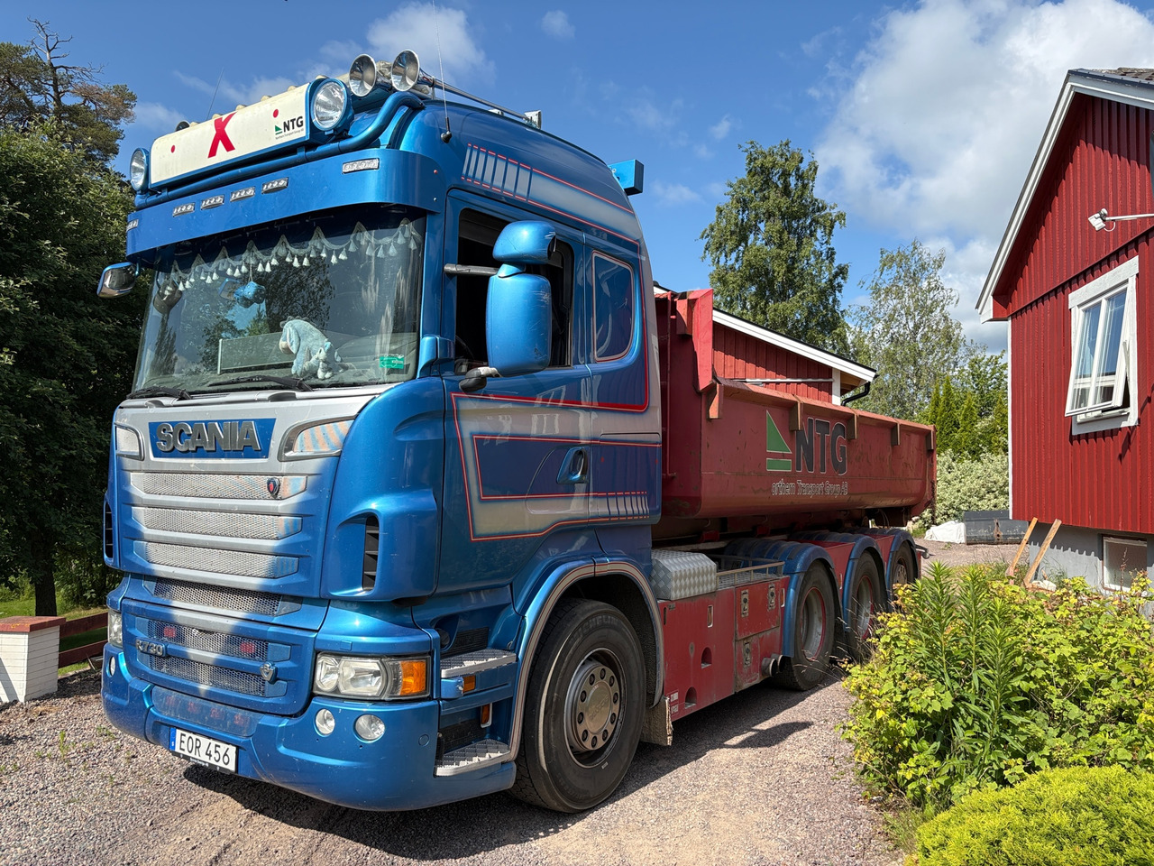 Scania R730 - Φορτηγό φόρτωσης γάντζου: φωτογραφία 1 Scania R730 - Φορτηγό φόρτωσης γάντζου: φωτογραφία 1