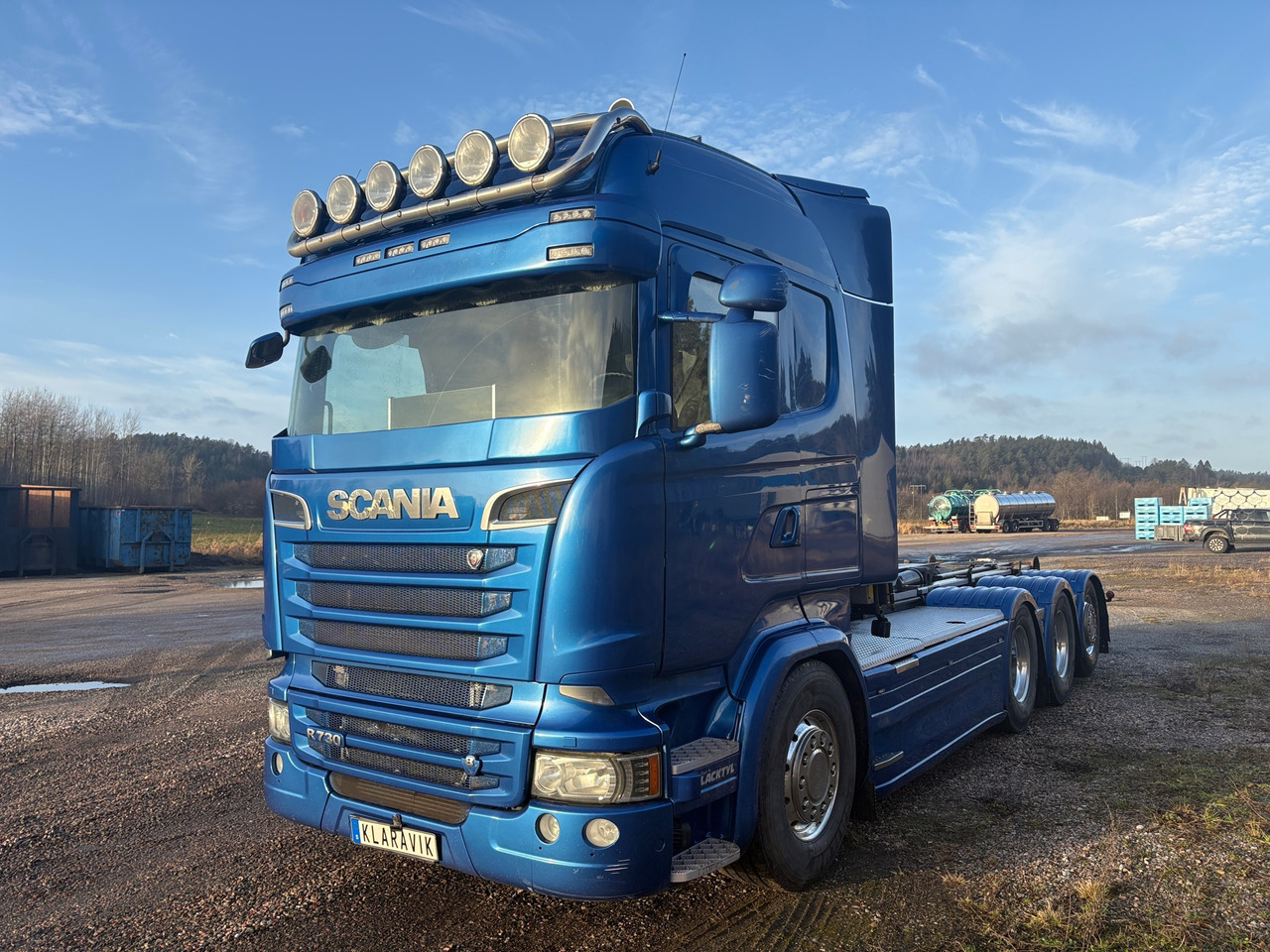 Scania R730 - Φορτηγό φόρτωσης γάντζου: φωτογραφία 1 Scania R730 - Φορτηγό φόρτωσης γάντζου: φωτογραφία 1