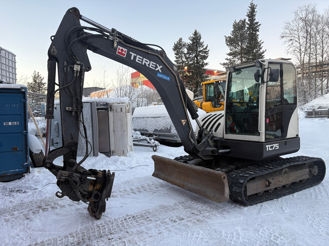 Terex TC75 - Εκσκαφέας: φωτογραφία 1 Terex TC75 - Εκσκαφέας: φωτογραφία 1