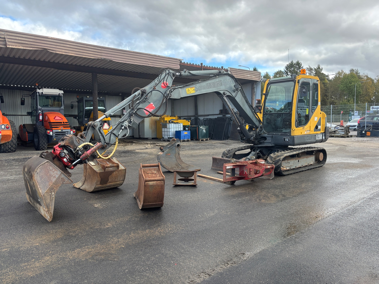 Volvo EC55B - Εκσκαφέας: φωτογραφία 1 Volvo EC55B - Εκσκαφέας: φωτογραφία 1
