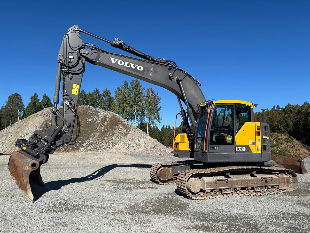 Volvo ECR235EL - Εκσκαφέας: φωτογραφία 1 Volvo ECR235EL - Εκσκαφέας: φωτογραφία 1