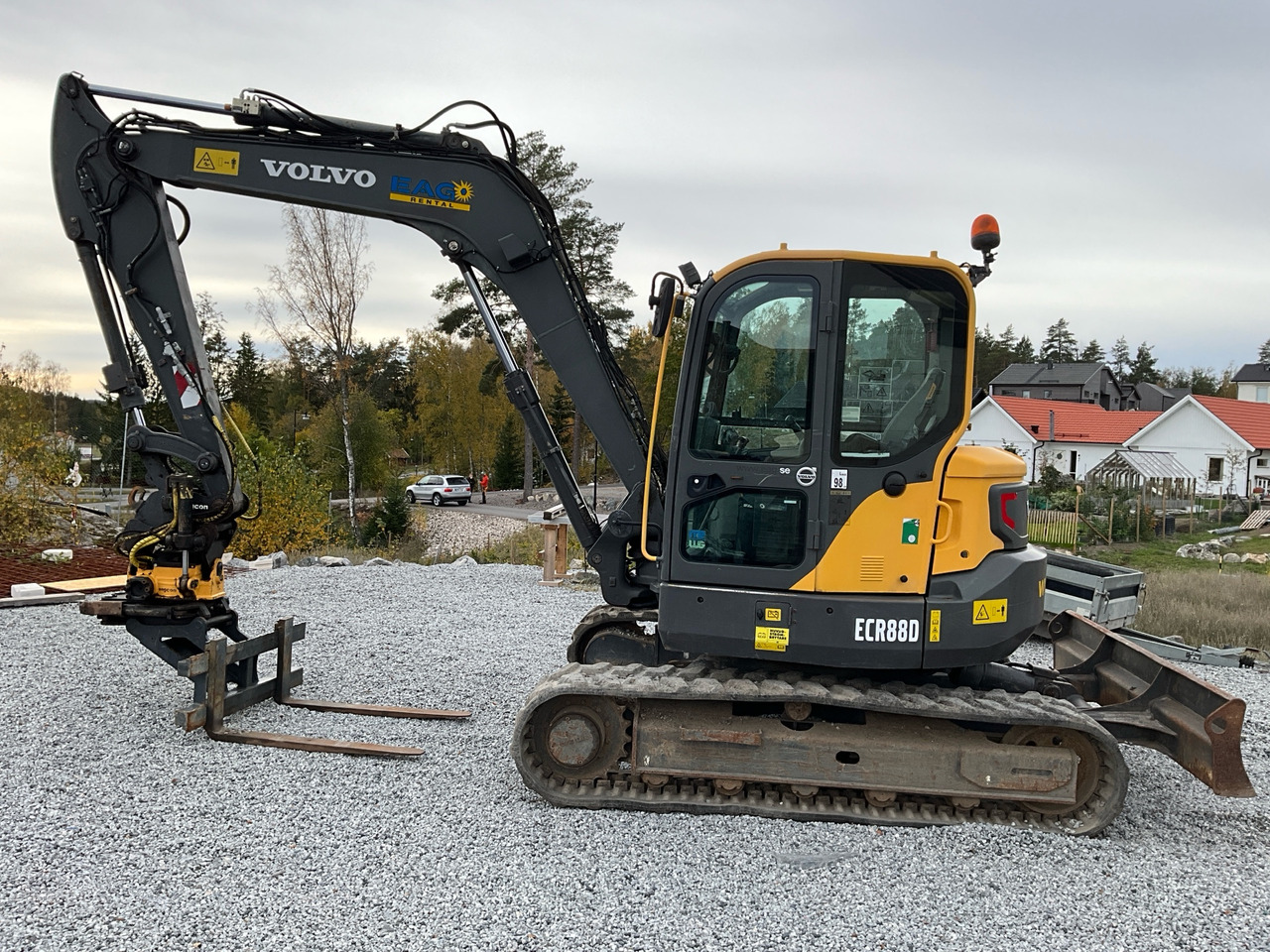 Volvo ECR88D - Εκσκαφέας: φωτογραφία 1 Volvo ECR88D - Εκσκαφέας: φωτογραφία 1