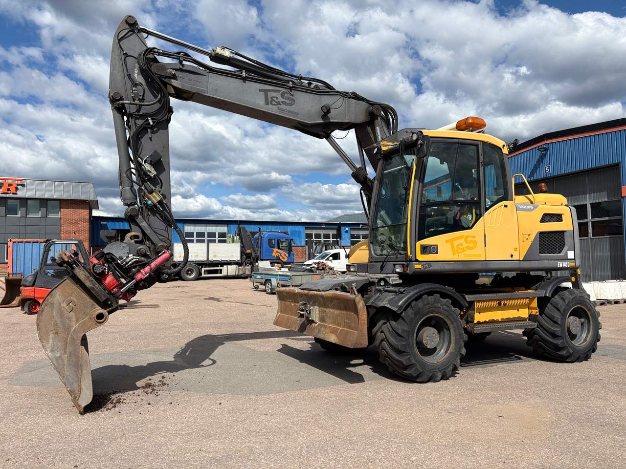Volvo EW140D - Εκσκαφέας: φωτογραφία 1 Volvo EW140D - Εκσκαφέας: φωτογραφία 1