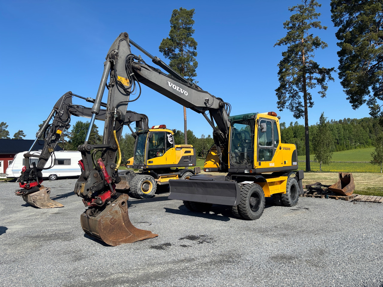 Volvo EW160B - Εκσκαφέας: φωτογραφία 1 Volvo EW160B - Εκσκαφέας: φωτογραφία 1