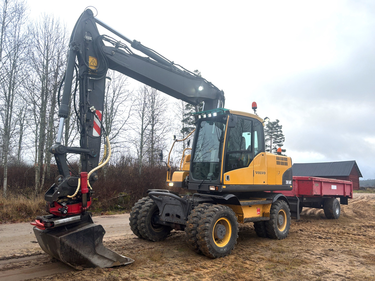 Volvo EW160C - Εκσκαφέας: φωτογραφία 1 Volvo EW160C - Εκσκαφέας: φωτογραφία 1