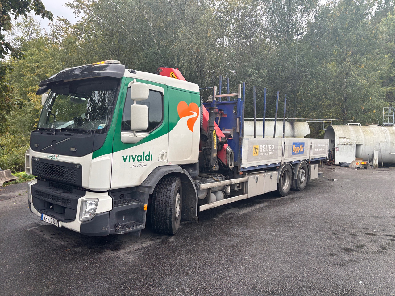 Volvo FE 62 TR - Φορτηγό με γερανό: φωτογραφία 1 Volvo FE 62 TR - Φορτηγό με γερανό: φωτογραφία 1