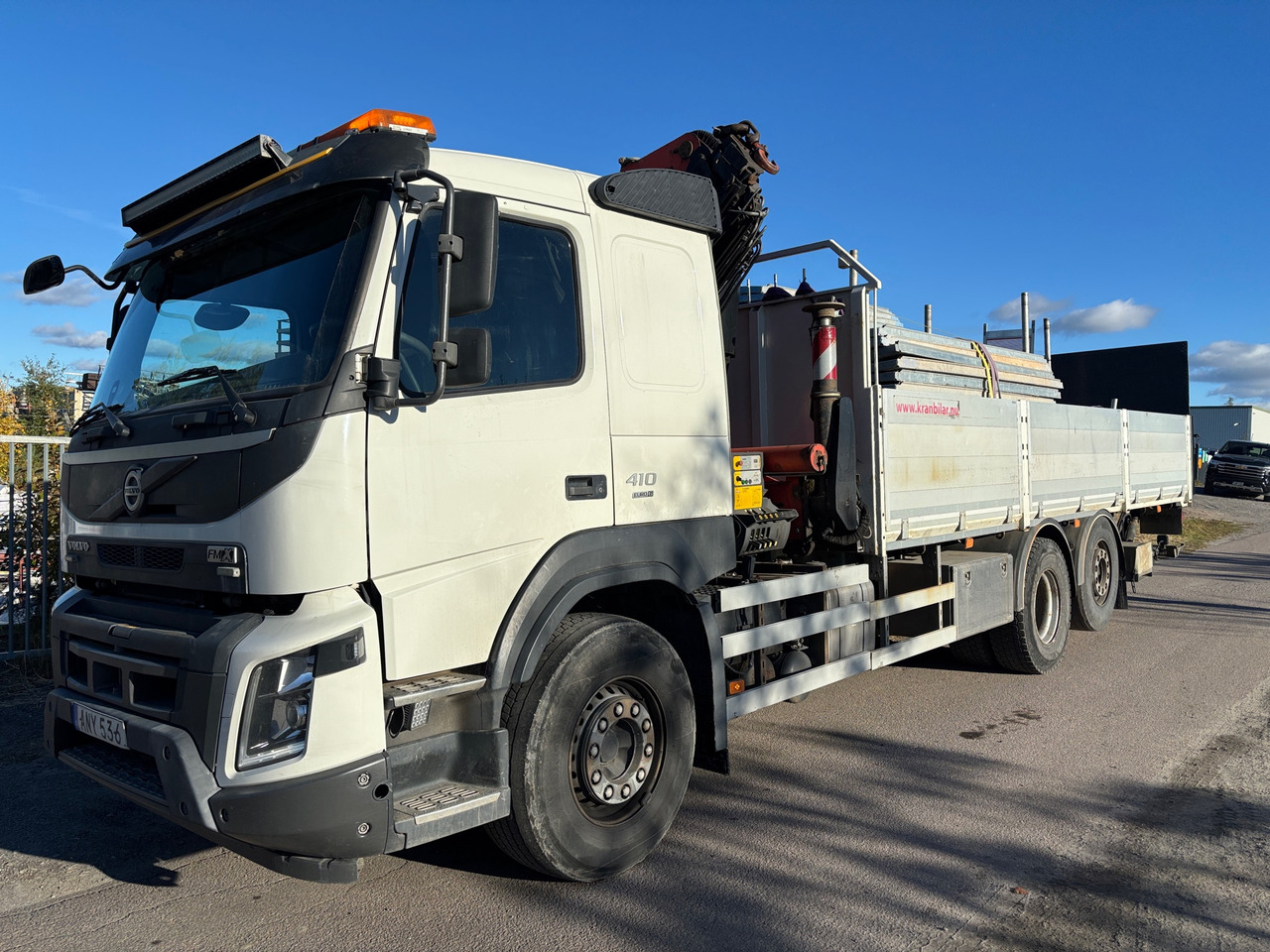 Volvo FM 410 - Φορτηγό με γερανό: φωτογραφία 1 Volvo FM 410 - Φορτηγό με γερανό: φωτογραφία 1