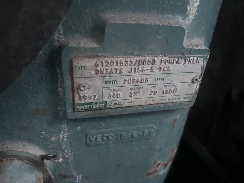 Eekels pompset Deutz 1011 met varisco pomp - Αντλία νερού: φωτογραφία 2 Eekels pompset Deutz 1011 met varisco pomp - Αντλία νερού: φωτογραφία 2