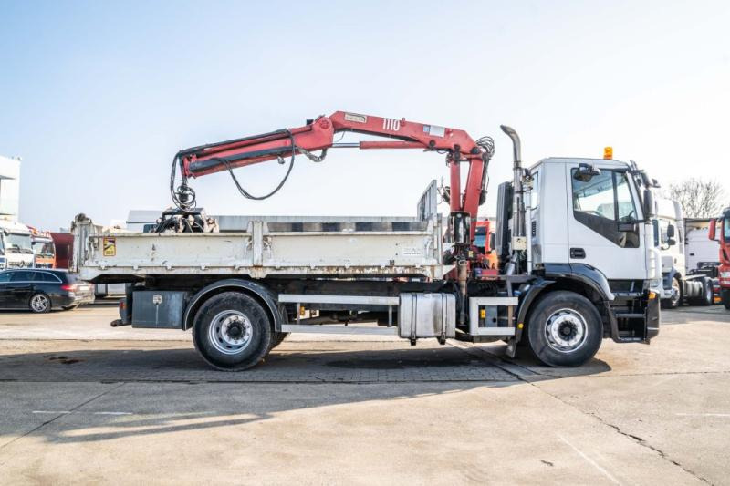 Iveco STRALIS 310- E5 + HMF 1110 K2 - Φορτηγό ανατρεπόμενο, Φορτηγό με γερανό: φωτογραφία 4 Iveco STRALIS 310- E5 + HMF 1110 K2 - Φορτηγό ανατρεπόμενο, Φορτηγό με γερανό: φωτογραφία 4