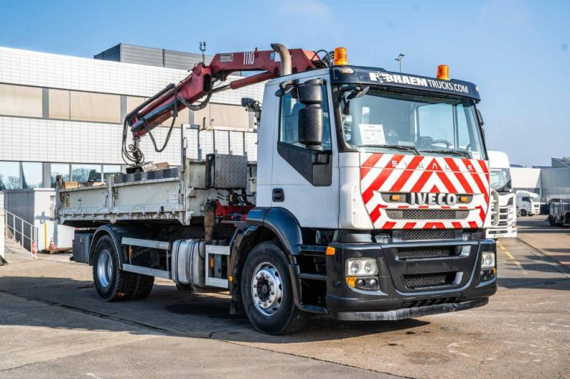 Iveco STRALIS 310- E5 + HMF 1110 K2 - Φορτηγό ανατρεπόμενο, Φορτηγό με γερανό: φωτογραφία 3 Iveco STRALIS 310- E5 + HMF 1110 K2 - Φορτηγό ανατρεπόμενο, Φορτηγό με γερανό: φωτογραφία 3