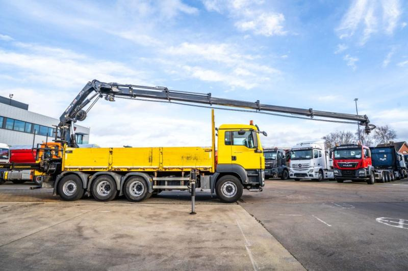 MAN TGS 32.400 BL - HIAB 288 EP- 5 HIPRO - Φορτηγό με ανοιχτή καρότσα, Φορτηγό με γερανό: φωτογραφία 4 MAN TGS 32.400 BL - HIAB 288 EP- 5 HIPRO - Φορτηγό με ανοιχτή καρότσα, Φορτηγό με γερανό: φωτογραφία 4