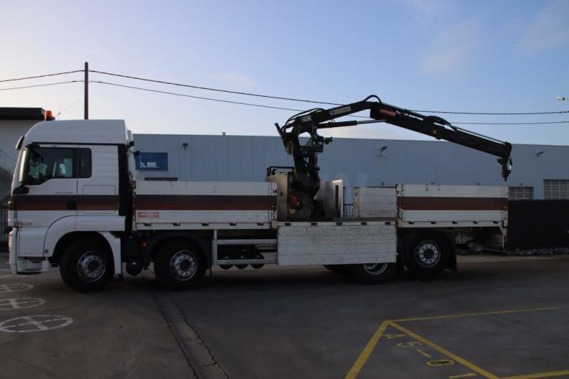 MAN TGS 35.360 BL-8x2-HIAB 085 - Φορτηγό με ανοιχτή καρότσα, Φορτηγό με γερανό: φωτογραφία 4 MAN TGS 35.360 BL-8x2-HIAB 085 - Φορτηγό με ανοιχτή καρότσα, Φορτηγό με γερανό: φωτογραφία 4