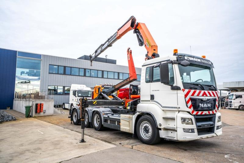 MAN TGS 35.440 BL - PK 33002/4xhydr. - Φορτηγό φόρτωσης γάντζου, Φορτηγό με γερανό: φωτογραφία 3 MAN TGS 35.440 BL - PK 33002/4xhydr. - Φορτηγό φόρτωσης γάντζου, Φορτηγό με γερανό: φωτογραφία 3