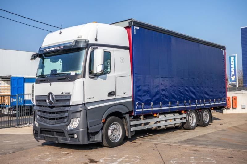 Mercedes ACTROS 2645 L - Φορτηγό μουσαμάς: φωτογραφία 1 Mercedes ACTROS 2645 L - Φορτηγό μουσαμάς: φωτογραφία 1