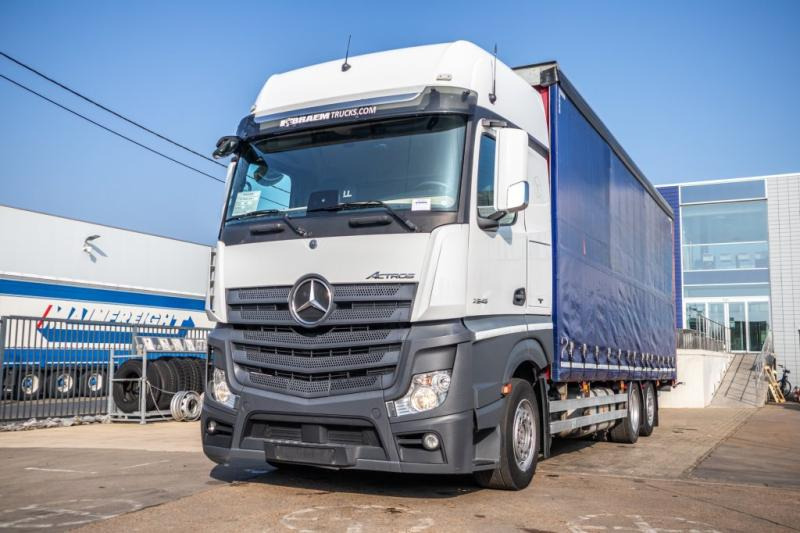 Mercedes ACTROS 2645 L - Φορτηγό μουσαμάς: φωτογραφία 5 Mercedes ACTROS 2645 L - Φορτηγό μουσαμάς: φωτογραφία 5