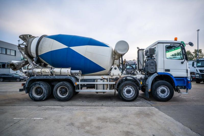 Mercedes ACTROS 4141 BB-MP2 + MIXER 9M3 - Μπετονιέρα φορτηγό: φωτογραφία 3 Mercedes ACTROS 4141 BB-MP2 + MIXER 9M3 - Μπετονιέρα φορτηγό: φωτογραφία 3