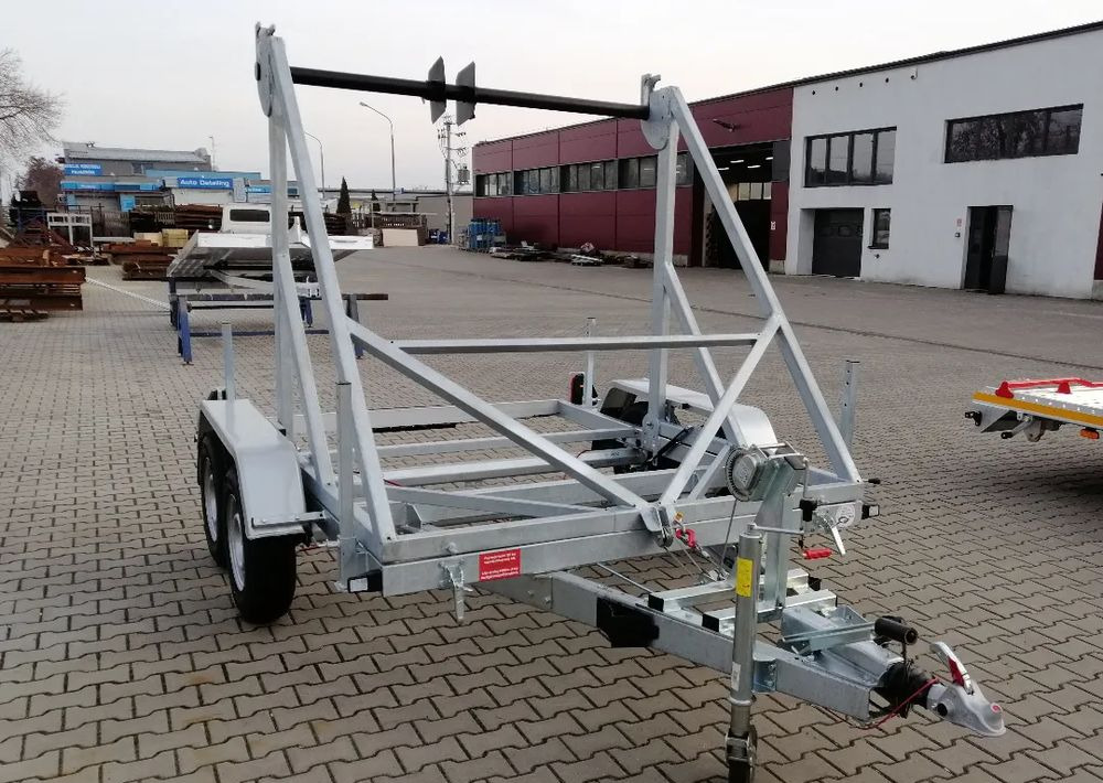 Besttrailers Przyczepa kablowa DMC 2700 kg K14" dwie osie - Ρυμουλκούμενο μεταφοράς τυμπάνου καλωδίου: φωτογραφία 2 Besttrailers Przyczepa kablowa DMC 2700 kg K14" dwie osie - Ρυμουλκούμενο μεταφοράς τυμπάνου καλωδίου: φωτογραφία 2