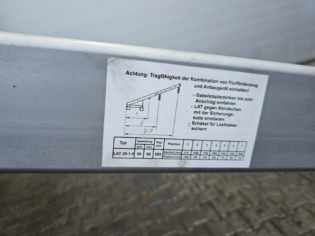 Bauer LAT25-1,0 - Μπούμα για Ανυψωτικό μηχάνημα: φωτογραφία 4 Bauer LAT25-1,0 - Μπούμα για Ανυψωτικό μηχάνημα: φωτογραφία 4