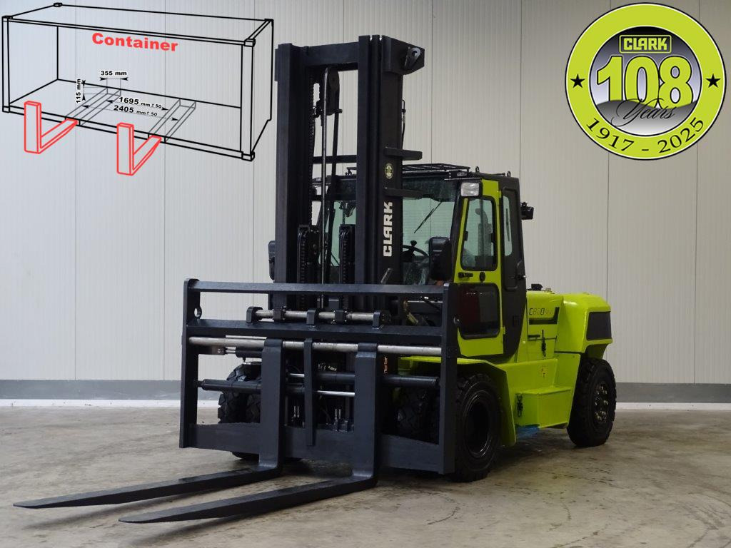 Clark C80D900 - TRIPLEX - NEU - Πετρελαιοκίνητο περονοφόρο: φωτογραφία 1 Clark C80D900 - TRIPLEX - NEU - Πετρελαιοκίνητο περονοφόρο: φωτογραφία 1