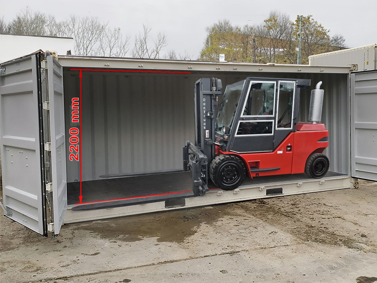 Dan Truck 8450DG Container-Indoor-Stapler -TRIPLEX - Πετρελαιοκίνητο περονοφόρο: φωτογραφία 1 Dan Truck 8450DG Container-Indoor-Stapler -TRIPLEX - Πετρελαιοκίνητο περονοφόρο: φωτογραφία 1