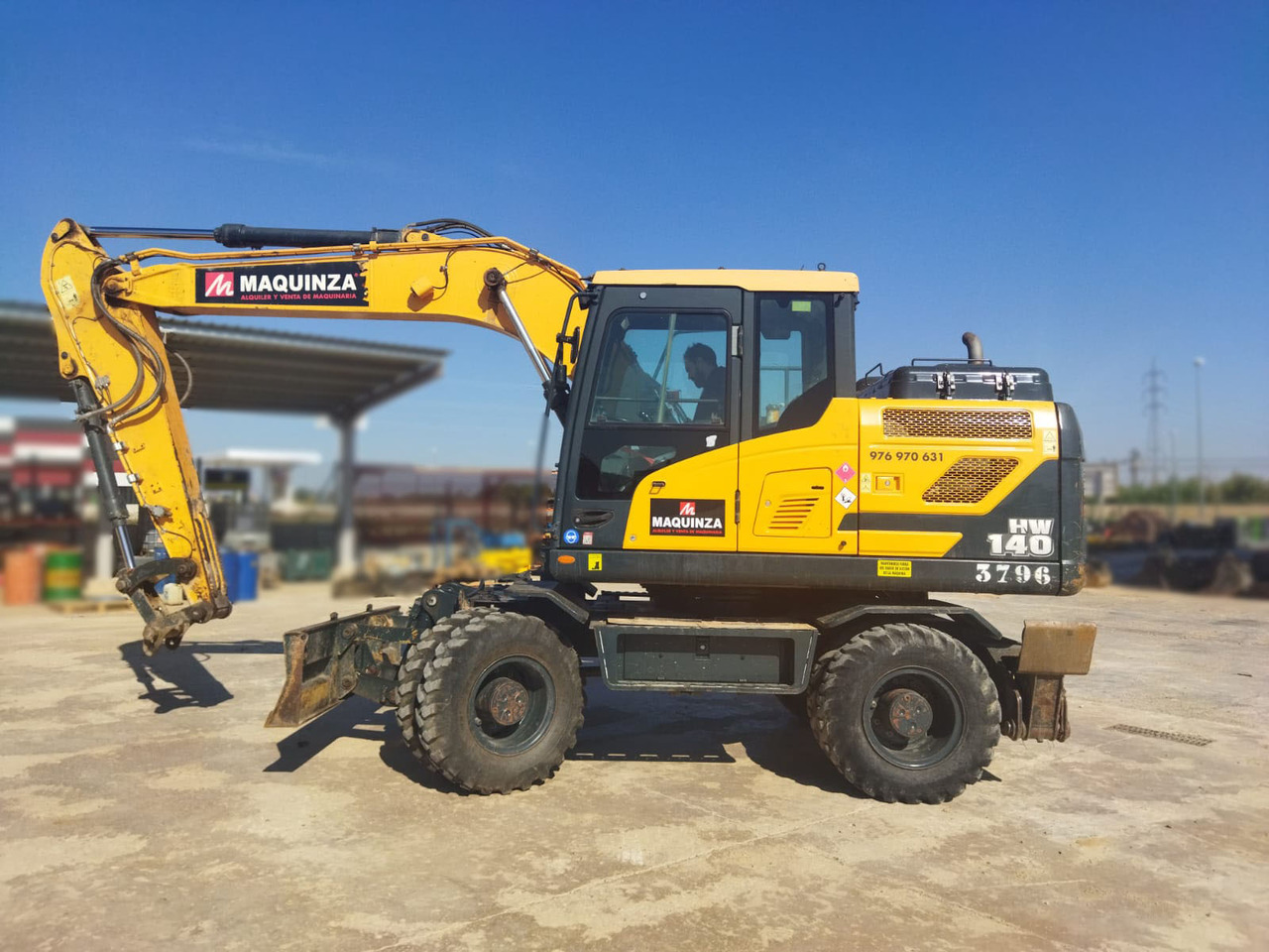 HYUNDAI HW140 - Τροχοφόρος εκσκαφέας: φωτογραφία 1 HYUNDAI HW140 - Τροχοφόρος εκσκαφέας: φωτογραφία 1