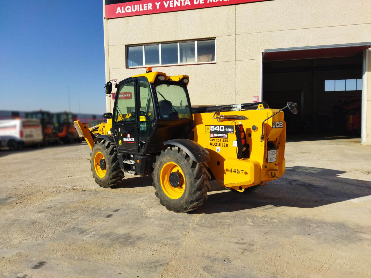 JCB 540.180 - Τηλεσκοπικός φορτωτής: φωτογραφία 3 JCB 540.180 - Τηλεσκοπικός φορτωτής: φωτογραφία 3