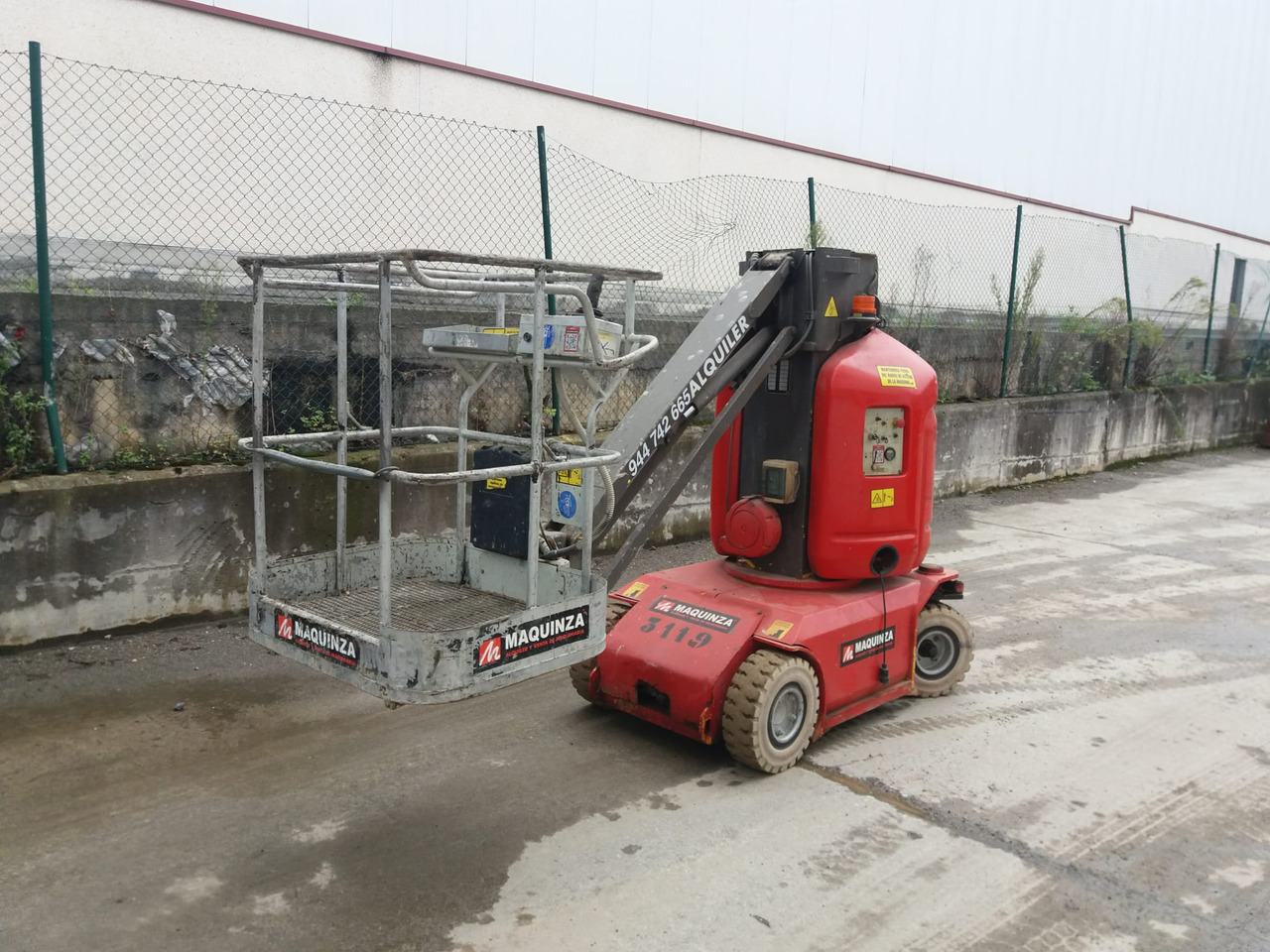 MANITOU 105VJR - Καλαθοφόρο ανυψωτικό: φωτογραφία 1 MANITOU 105VJR - Καλαθοφόρο ανυψωτικό: φωτογραφία 1