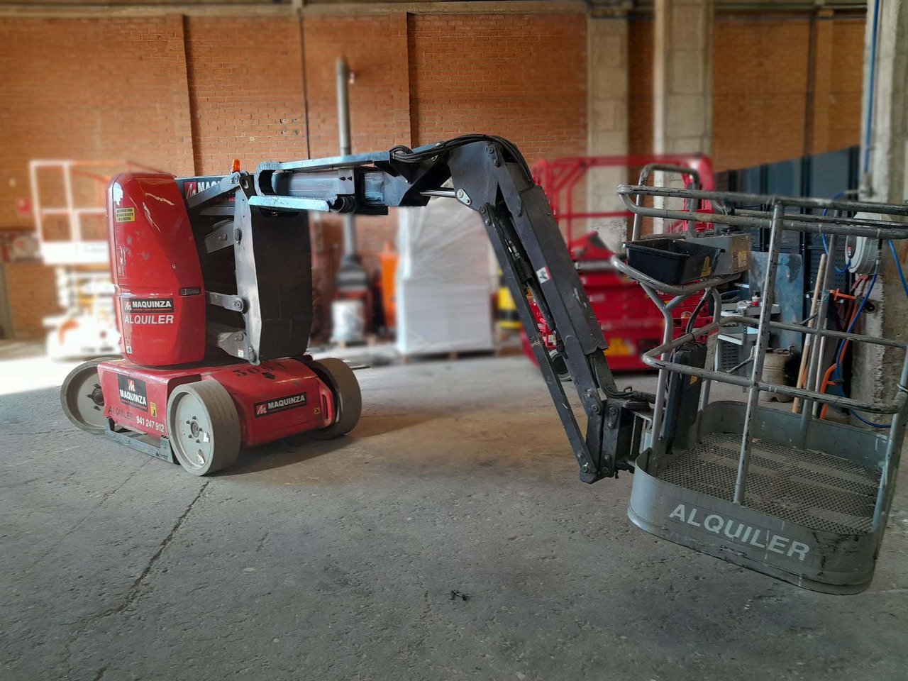 MANITOU 120AETJ C - Καλαθοφόρο ανυψωτικό: φωτογραφία 1 MANITOU 120AETJ C - Καλαθοφόρο ανυψωτικό: φωτογραφία 1
