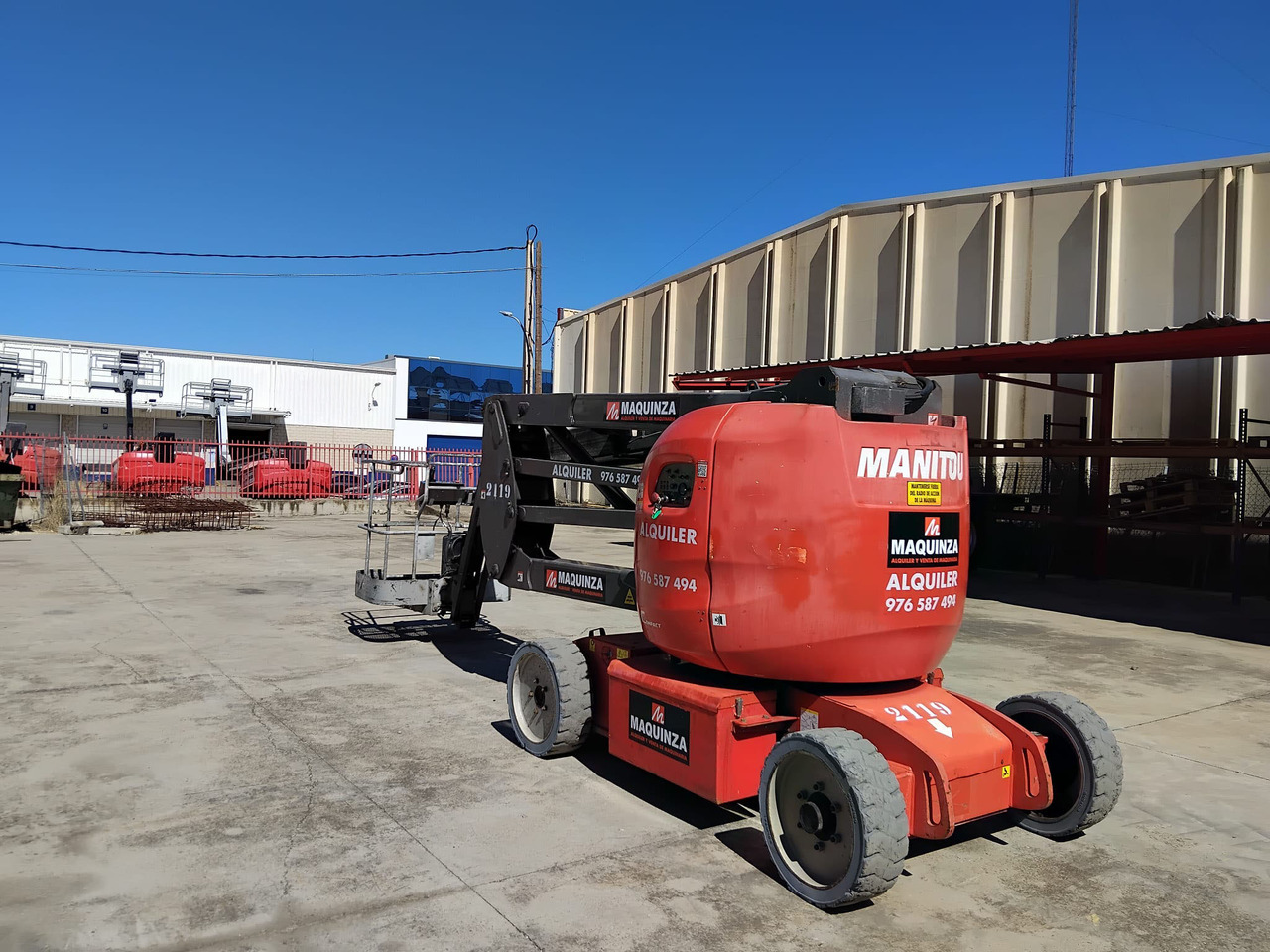 MANITOU 150AETJ C - Καλαθοφόρο ανυψωτικό: φωτογραφία 5 MANITOU 150AETJ C - Καλαθοφόρο ανυψωτικό: φωτογραφία 5