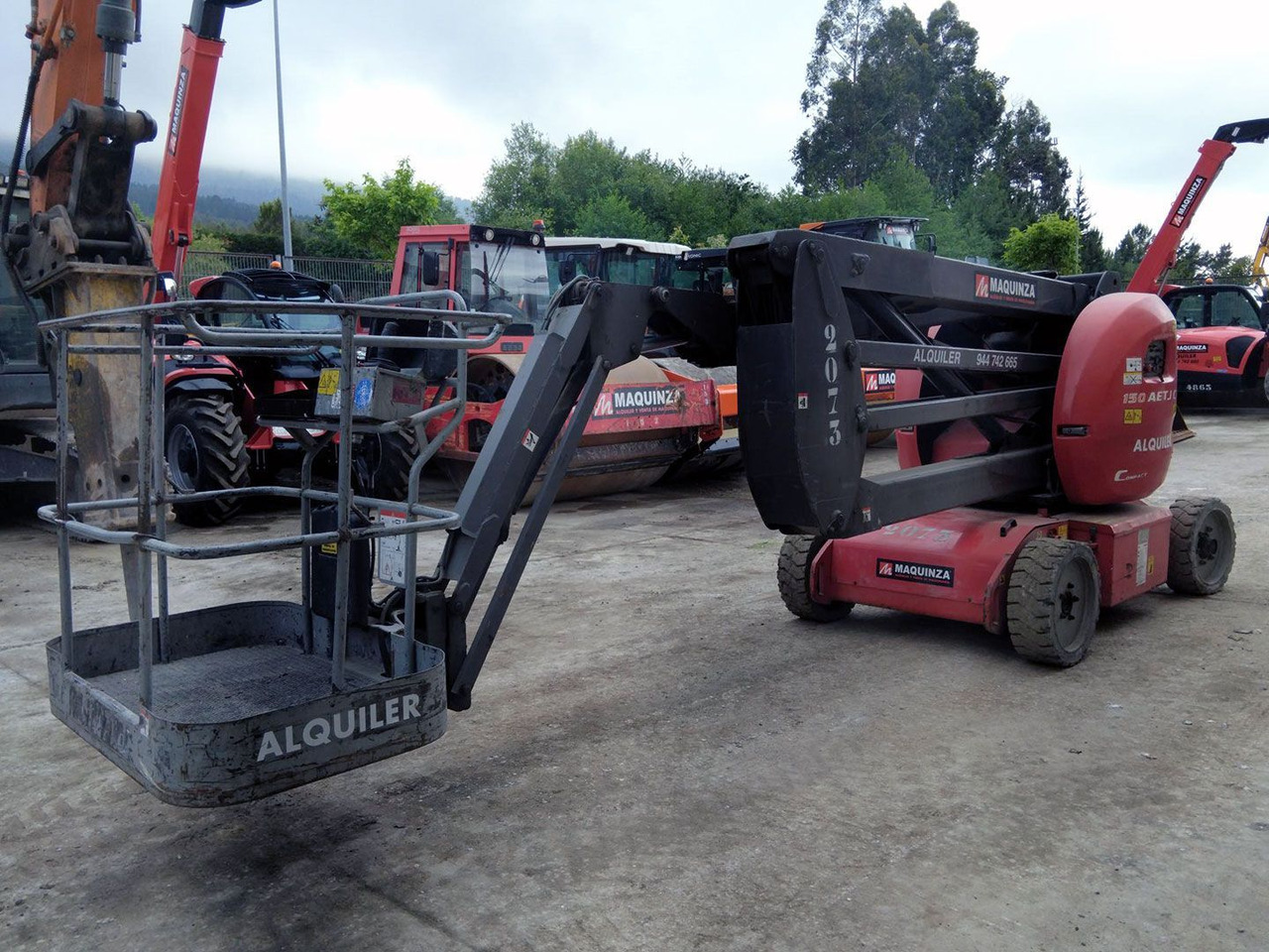 MANITOU 150AETJ C - Καλαθοφόρο ανυψωτικό: φωτογραφία 2 MANITOU 150AETJ C - Καλαθοφόρο ανυψωτικό: φωτογραφία 2