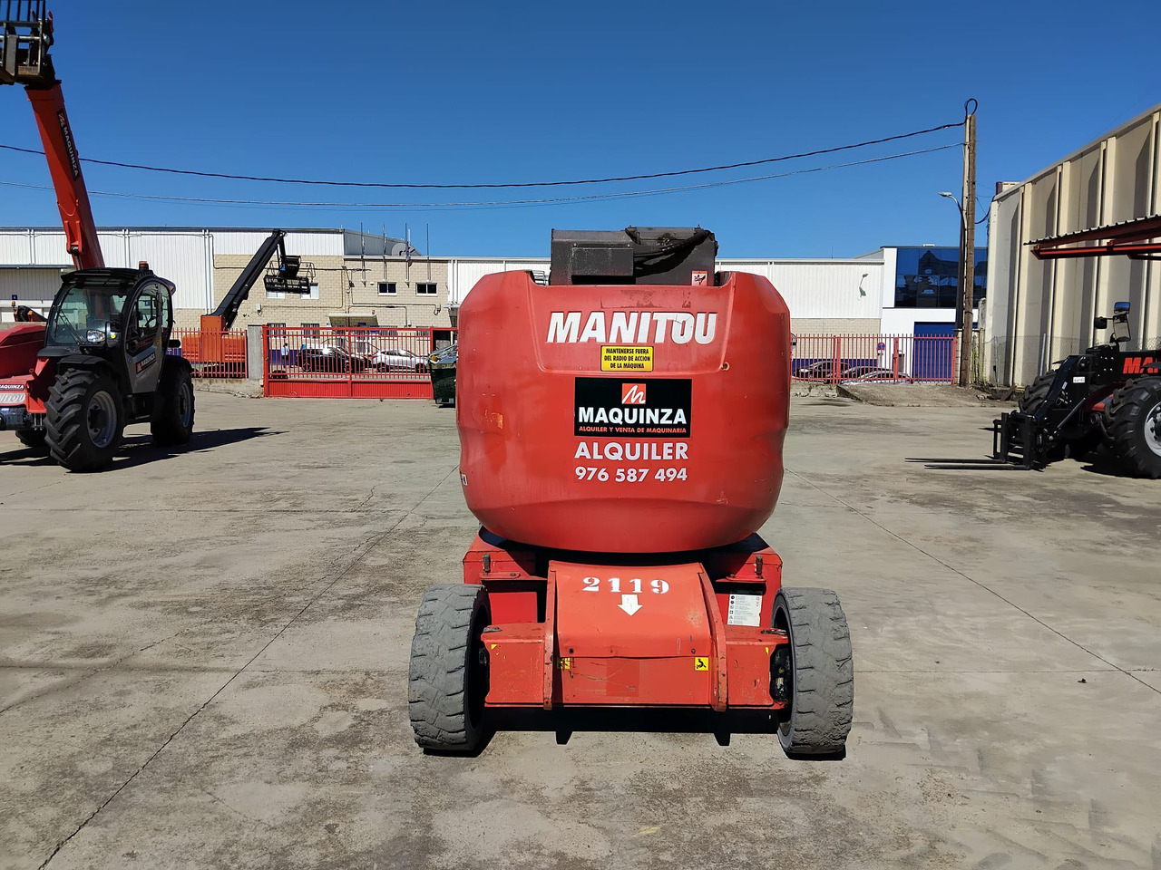 MANITOU 150AETJ C - Καλαθοφόρο ανυψωτικό: φωτογραφία 3 MANITOU 150AETJ C - Καλαθοφόρο ανυψωτικό: φωτογραφία 3