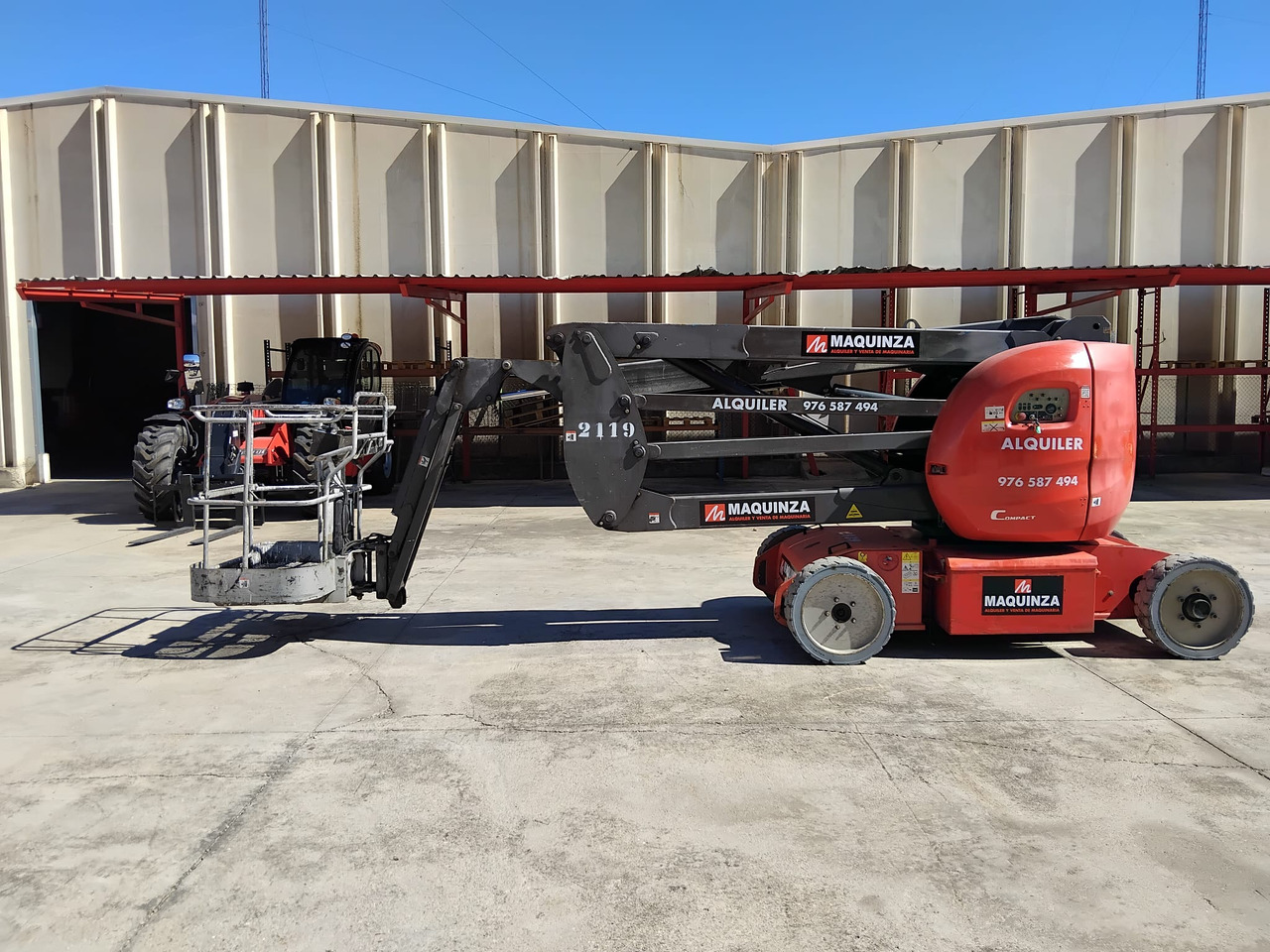 MANITOU 150AETJ C - Καλαθοφόρο ανυψωτικό: φωτογραφία 1 MANITOU 150AETJ C - Καλαθοφόρο ανυψωτικό: φωτογραφία 1