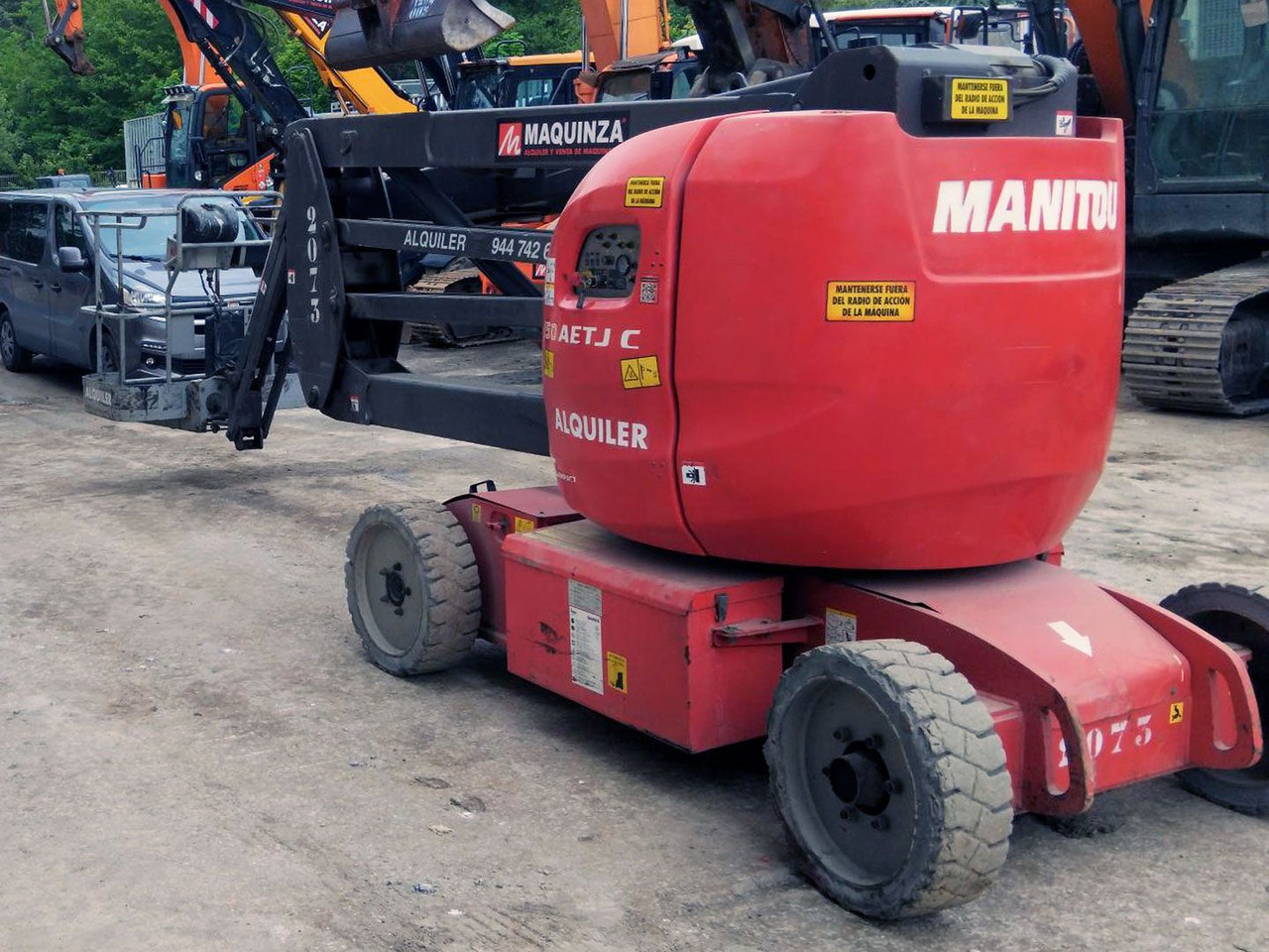 MANITOU 150AETJ C - Καλαθοφόρο ανυψωτικό: φωτογραφία 4 MANITOU 150AETJ C - Καλαθοφόρο ανυψωτικό: φωτογραφία 4