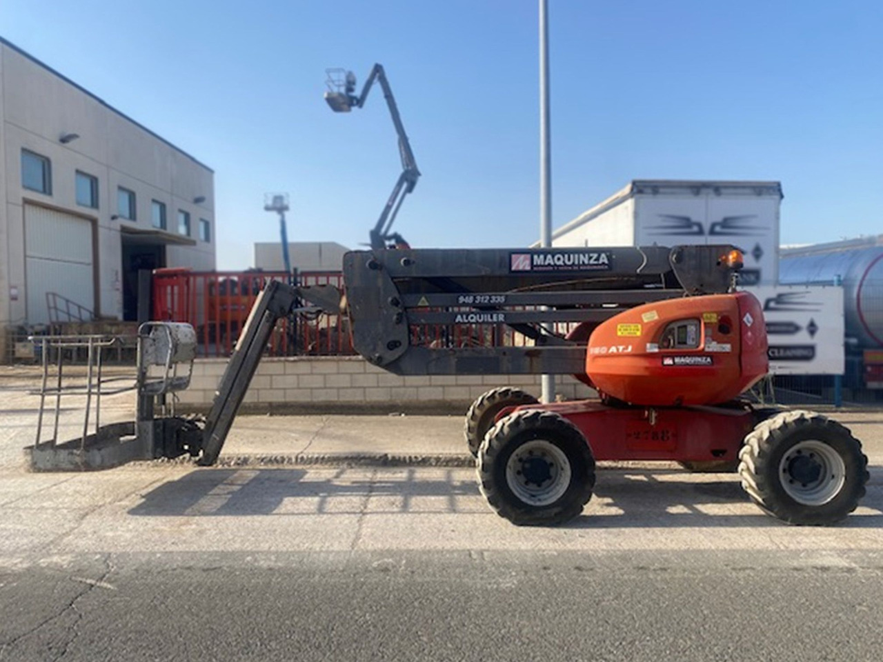 MANITOU 160ATJ EJE OSCILANTE - Καλαθοφόρο ανυψωτικό: φωτογραφία 2 MANITOU 160ATJ EJE OSCILANTE - Καλαθοφόρο ανυψωτικό: φωτογραφία 2