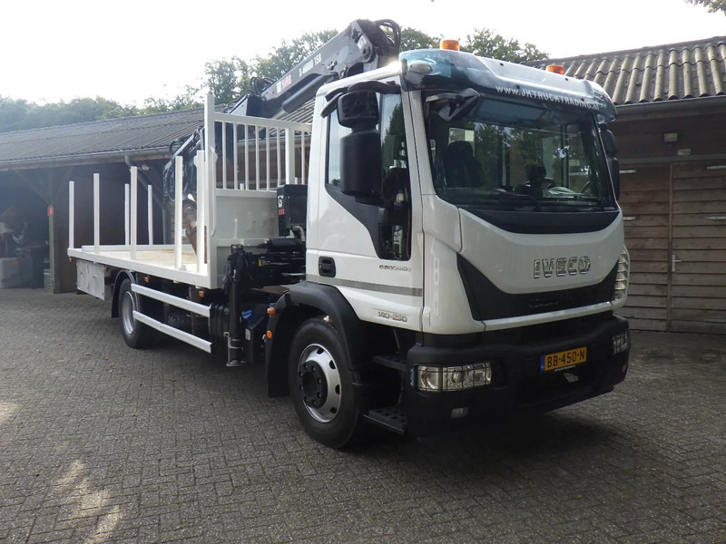 Iveco EuroCargo 140 250 / 6 cilinder / Manual / Bladgeveerd / Hiab X-HIDUO 158 / Radiografisch / Drilling / Winch - Φορτηγό με γερανό: φωτογραφία 2 Iveco EuroCargo 140 250 / 6 cilinder / Manual / Bladgeveerd / Hiab X-HIDUO 158 / Radiografisch / Drilling / Winch - Φορτηγό με γερανό: φωτογραφία 2
