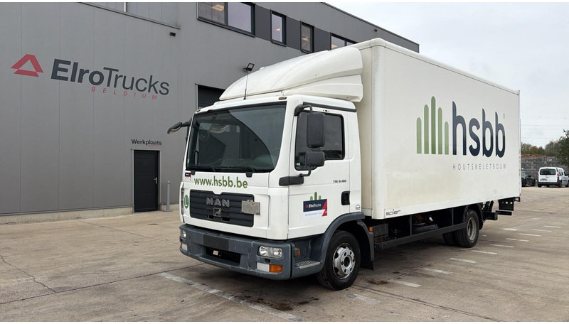 MAN TGL 8.180 (BELGIAN TRUCK / PERFECT CONDITION / MANUAL GEARBOX / LAMES / STEEL SUSP.) - Φορτηγό κόφα: φωτογραφία 1 MAN TGL 8.180 (BELGIAN TRUCK / PERFECT CONDITION / MANUAL GEARBOX / LAMES / STEEL SUSP.) - Φορτηγό κόφα: φωτογραφία 1