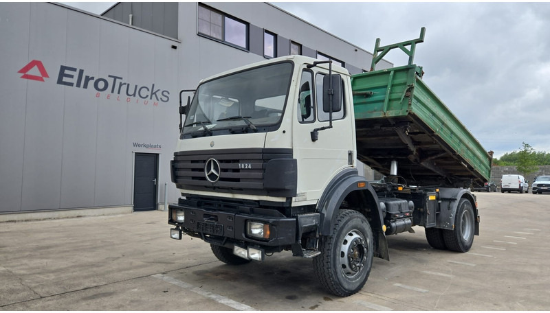 Mercedes-Benz SK 1824 (V6 / 4X4 / GRAND PONT / LAMES / PROPRE / BOITE MANUELLE) - Φορτηγό ανατρεπόμενο: φωτογραφία 1 Mercedes-Benz SK 1824 (V6 / 4X4 / GRAND PONT / LAMES / PROPRE / BOITE MANUELLE) - Φορτηγό ανατρεπόμενο: φωτογραφία 1