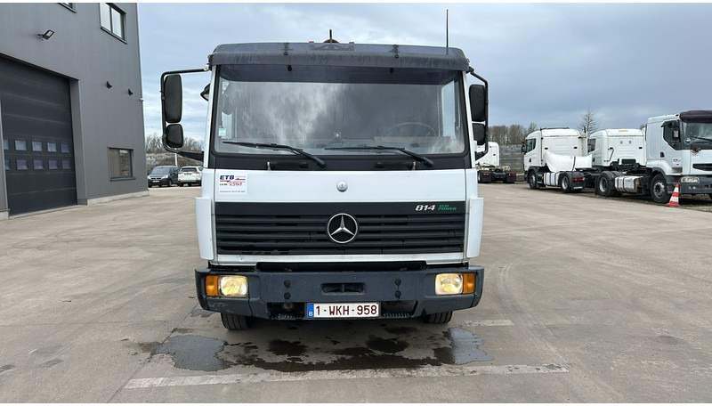 Mercedes-Benz SK 814 (BELGIAN TRUCK / HOOK / PERFECT CONDITION !!! / WITH CONTAINER / 363000 KM !!!! ) - Φορτηγό φόρτωσης γάντζου: φωτογραφία 3 Mercedes-Benz SK 814 (BELGIAN TRUCK / HOOK / PERFECT CONDITION !!! / WITH CONTAINER / 363000 KM !!!! ) - Φορτηγό φόρτωσης γάντζου: φωτογραφία 3