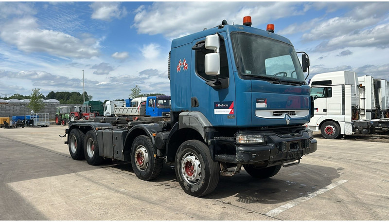 Renault KERAX 420 (8X4 / GRAND PONT / LAMES / BOITE MANUELLE / BONNE ETAT) - Φορτηγό σασί: φωτογραφία 3 Renault KERAX 420 (8X4 / GRAND PONT / LAMES / BOITE MANUELLE / BONNE ETAT) - Φορτηγό σασί: φωτογραφία 3