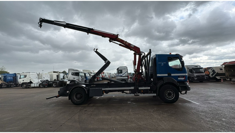 Renault KERAX 420 (HMF 1683 K2 / BE TRUCK / LAMES / GRAND PONT / BOITE MANUELLE) - Φορτηγό φόρτωσης γάντζου, Φορτηγό με γερανό: φωτογραφία 5 Renault KERAX 420 (HMF 1683 K2 / BE TRUCK / LAMES / GRAND PONT / BOITE MANUELLE) - Φορτηγό φόρτωσης γάντζου, Φορτηγό με γερανό: φωτογραφία 5