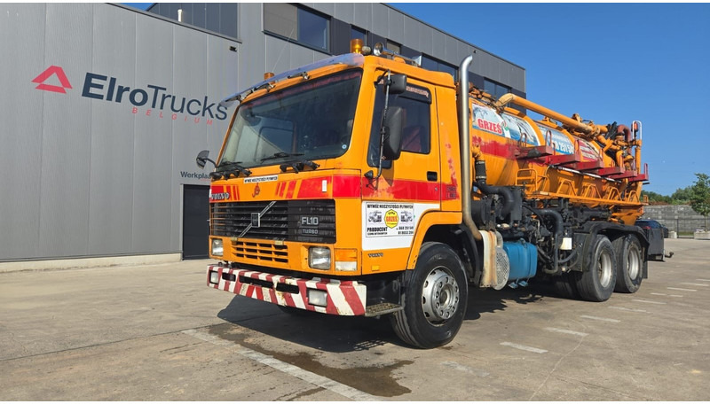 Volvo FL 10 - 320 (10500L + 1500L / 10 TYRES FULL STEEL / HIGH PRESSURE + VACUUM / POMPE MANUELLE / MANUAL PUMP) - Όχημα εκκένωσης βόθρων: φωτογραφία 1 Volvo FL 10 - 320 (10500L + 1500L / 10 TYRES FULL STEEL / HIGH PRESSURE + VACUUM / POMPE MANUELLE / MANUAL PUMP) - Όχημα εκκένωσης βόθρων: φωτογραφία 1
