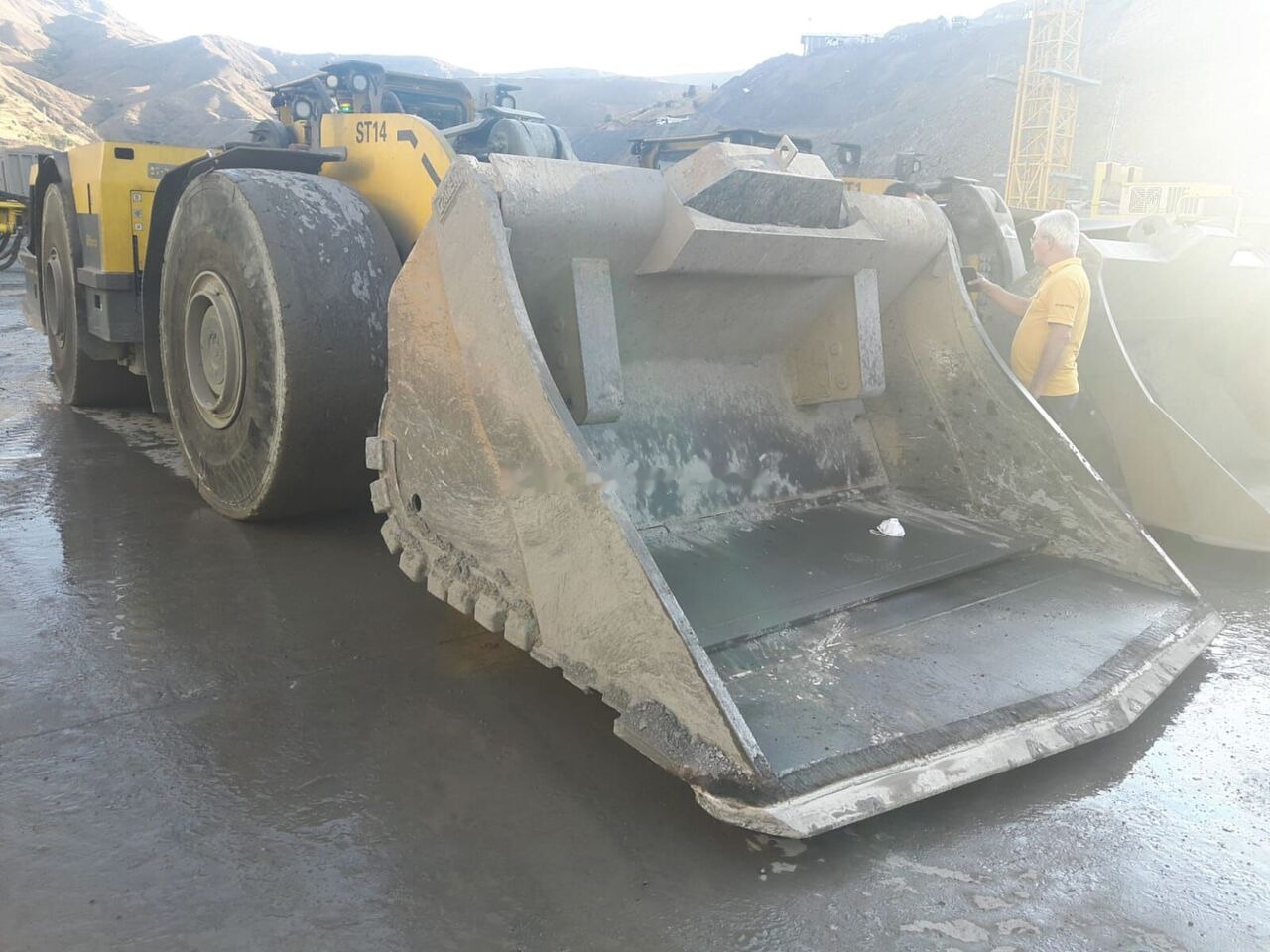 Νέα Κουβάς για φορτωτή Atlas Copco Underground Mining Bucket(Push-Blade): φωτογραφία 6