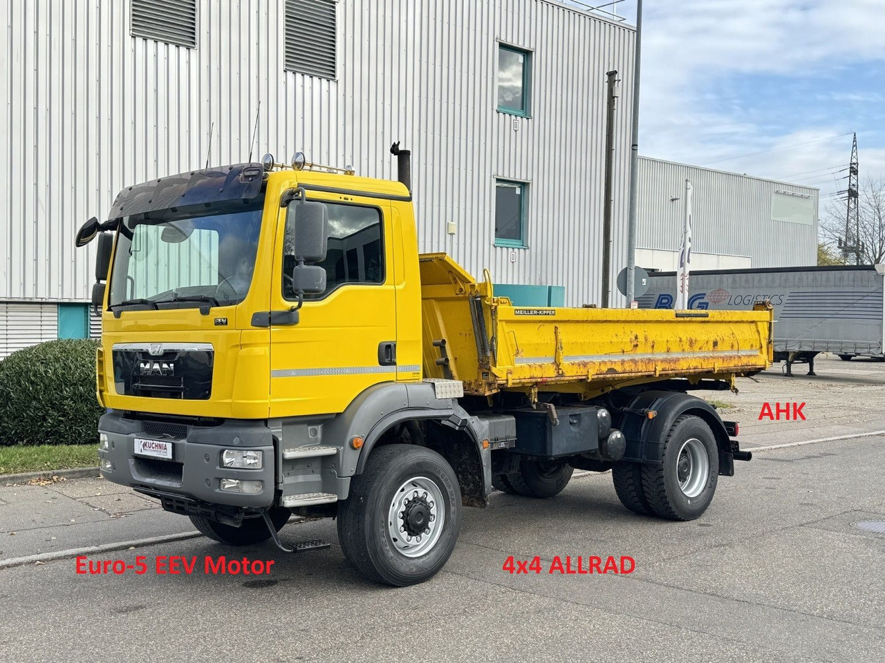 MAN TGM 18.340 4x4 ALLRAD MEILLER 3-S Kipper AHK - Φορτηγό ανατρεπόμενο: φωτογραφία 1 MAN TGM 18.340 4x4 ALLRAD MEILLER 3-S Kipper AHK - Φορτηγό ανατρεπόμενο: φωτογραφία 1