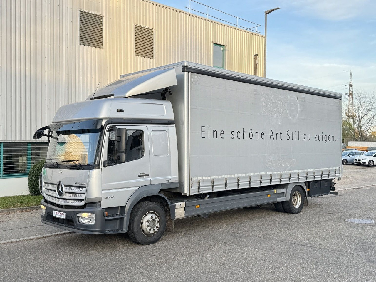 Mercedes-Benz Atego 1524 Alu-Koffer Schiebeplane Gr.Haus ATM - Φορτηγό κόφα: φωτογραφία 2 Mercedes-Benz Atego 1524 Alu-Koffer Schiebeplane Gr.Haus ATM - Φορτηγό κόφα: φωτογραφία 2