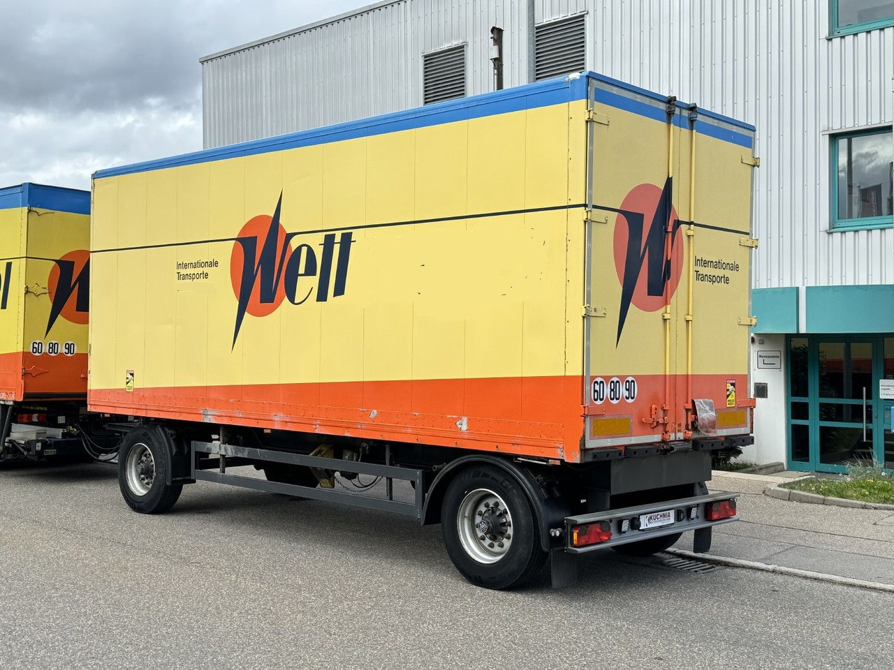 Genkopf 14t Alu-Möbelkoffer 7,1m BPW Luft ZS - Ρυμούλκα κόφα: φωτογραφία 1 Genkopf 14t Alu-Möbelkoffer 7,1m BPW Luft ZS - Ρυμούλκα κόφα: φωτογραφία 1