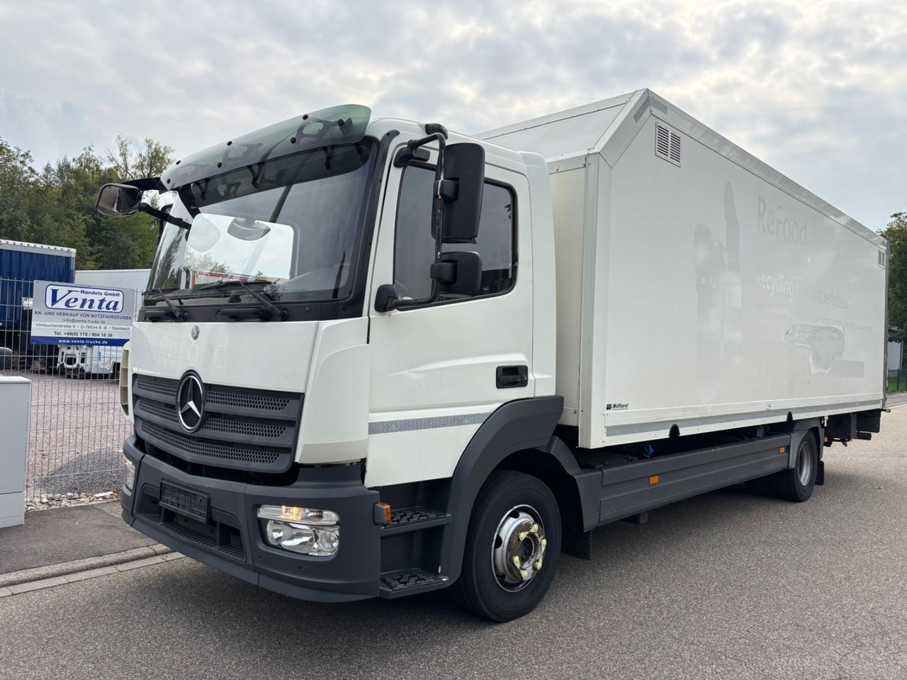 Mercedes-Benz Atego III 1223L, Euro-6, Klima, LBW - Φορτηγό κόφα: φωτογραφία 1 Mercedes-Benz Atego III 1223L, Euro-6, Klima, LBW - Φορτηγό κόφα: φωτογραφία 1