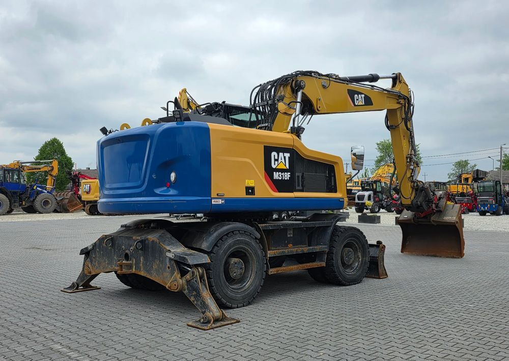 Caterpillar M318F, 2018 ROK, PODPORY + PŁUG, ROTOTILT - Τροχοφόρος εκσκαφέας: φωτογραφία 5 Caterpillar M318F, 2018 ROK, PODPORY + PŁUG, ROTOTILT - Τροχοφόρος εκσκαφέας: φωτογραφία 5